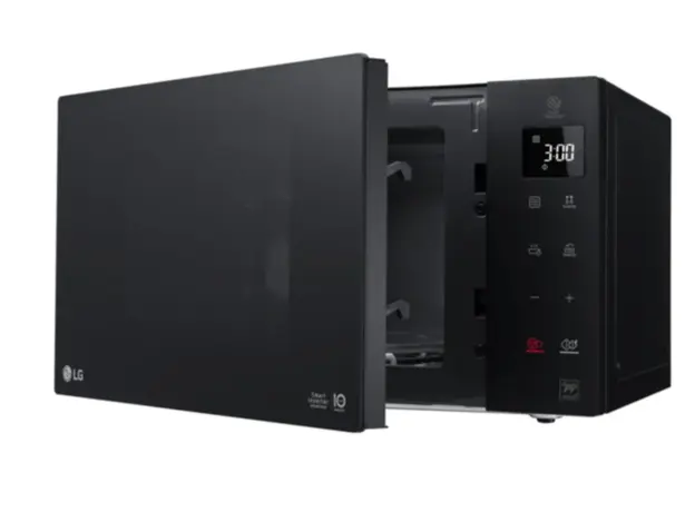 მიკროტალღური  ღუმელი LG MS2535GIB.BBKQMER Black 25 L, 3 image