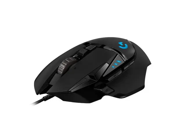 მაუსი Logitech Gaming Mouse G502 HERO L910-005470 Black, 3 image