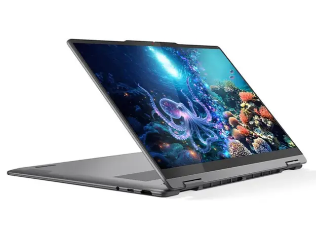 ნოუთბუქი Lenovo Yoga 7 2-in-1 14''  OLED Touch Core Ultra 7 258V 32GB 1TB SSD Integrated Arc Graphics  Luna Grey (83JQ00CVRK), 5 image