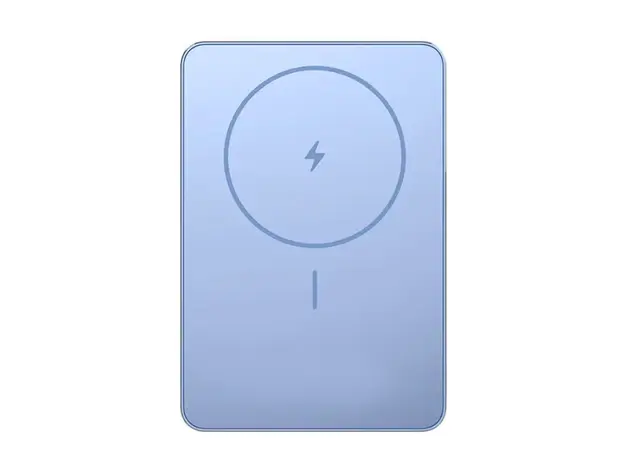 პორტატული დამტენი Xiaomi Super Slim Magnetic Power Bank 5000 Blue