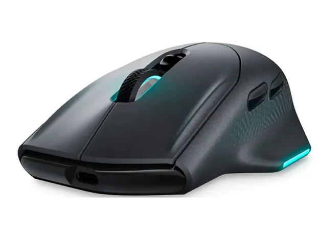 მაუსი Dell Alienware Wireless Gaming Mouse - AW620M (Dark Side of the Moon), 2 image
