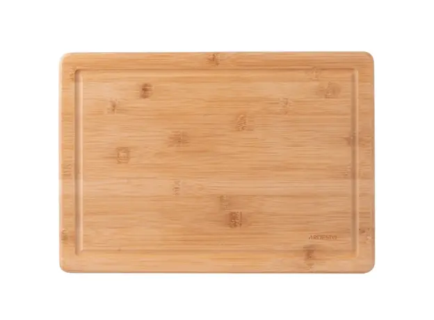 საჭრელი დაფა Ardesto Cutting board Midori with groove, 35.5*25*1.5 cm, bamboo