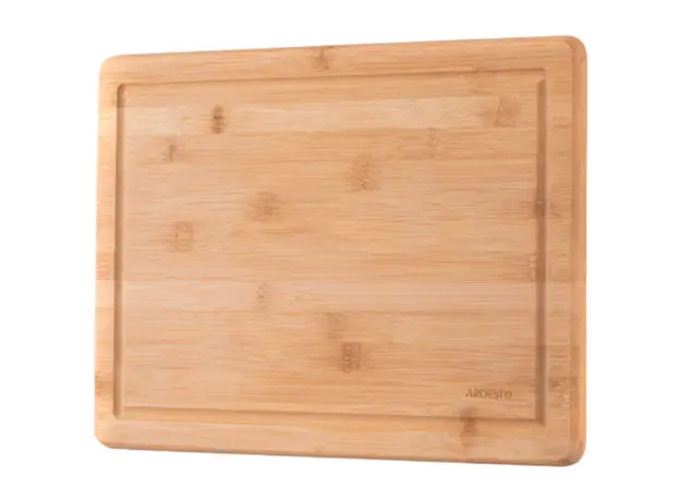საჭრელი დაფა Ardesto Cutting board Midori with groove, 35.5*25*1.5 cm, bamboo, 2 image
