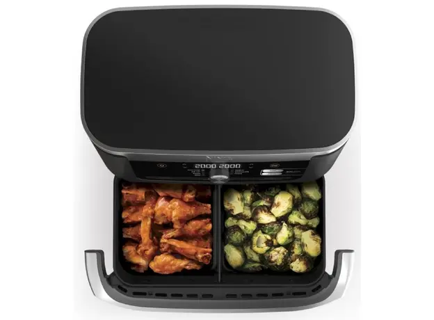 აეროგრილი Ninja AF500EU, 2470W, 10.4L, Air Fryer, Black/Silver, 3 image