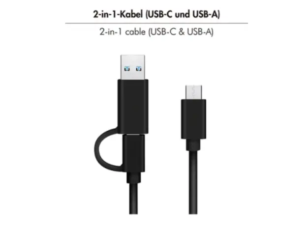 დოქ სადგური Logilink QP0034 1-Port USB 3.2 Gen2 10 Gbit/s M.2 NVMe (PCIe) Docking Station Aluminium, 3 image
