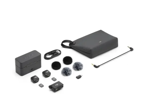 მიკროფონი DJI Mic Mini (2 TX + 1 RX + Charging Case) (DM3005), 6 image