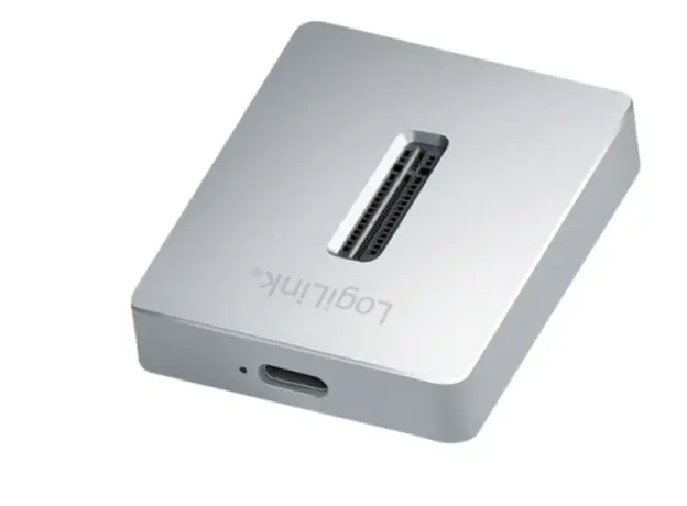 დოქ სადგური Logilink QP0034 1-Port USB 3.2 Gen2 10 Gbit/s M.2 NVMe (PCIe) Docking Station Aluminium, 2 image