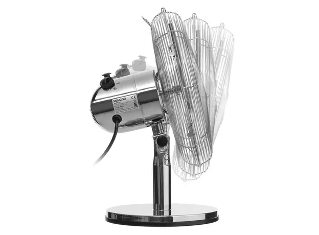 ვენტილატორი Sencor SFE 3040SL Desk Fan, 35 W, Diameter- 30 cm, 3speed, High Quality Chromed, 2 image