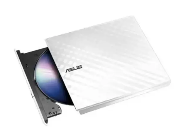 ASUS ODD portable SDRW-08D2S-U LITE DVD+-R/RW burner USB2.0 white Retail Box Slim, 2 image