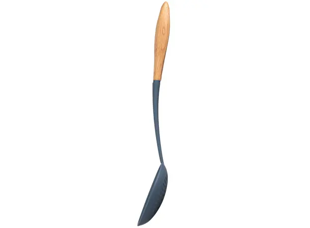 ჩამჩა Ardesto Skimmer Midori, 34.5cm, nylon, wood, blue, 4 image