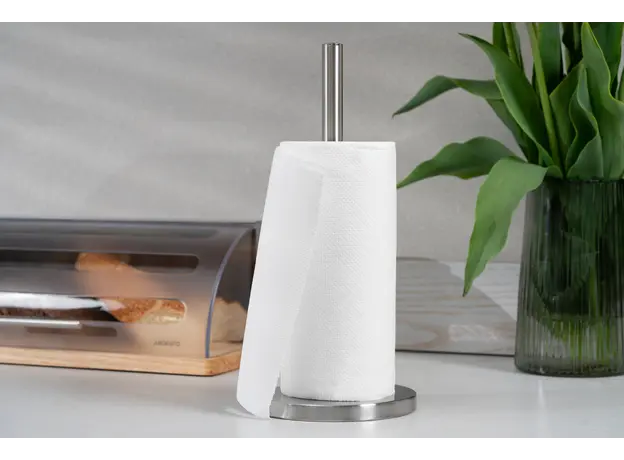 ხელსახოცის დასადგამი Ardesto Paper Towel Holder Gemini 15х33cm, stainless steel, 2 image