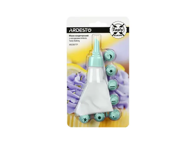 კრემის ტომარა ARDESTO Mousse Cream Sack, tiffany blue, plastic, 2 image