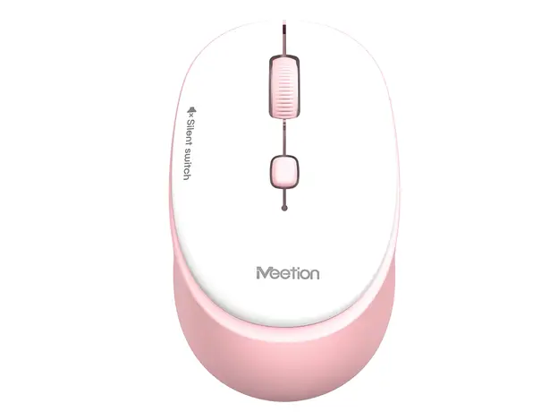 მაუსი MEETION R571 Pink/White