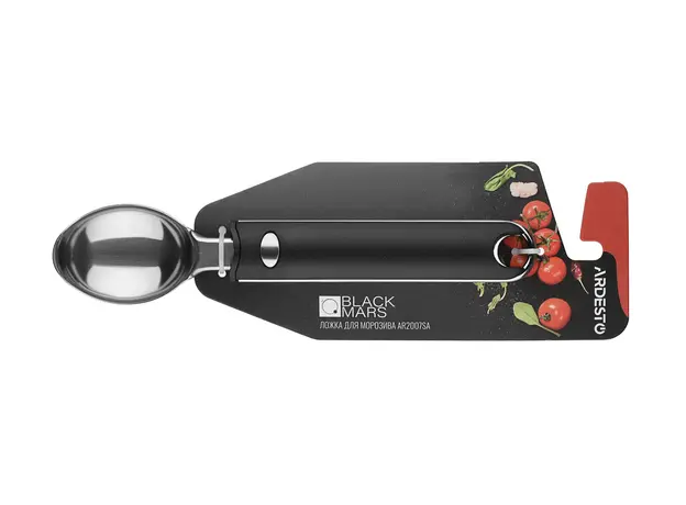ნაყინის ამოსაღები ARDESTO Ice Cream Scoop  Black Mars, ABS plastic,stainless steel, 2 image