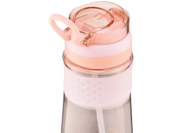 წყლის ბოთლი Ardesto Bottle Energy, 700ml, plastic, pink, 3 image