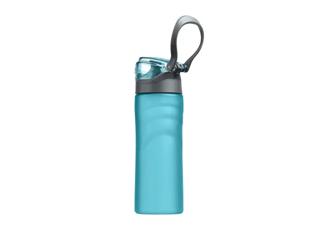 წყლის ბოთლი ARDESTO Bottle  600 ml, blue, plastic, 2 image