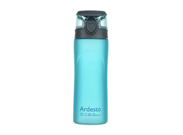წყლის ბოთლი ARDESTO Bottle  600 ml, blue, plastic
