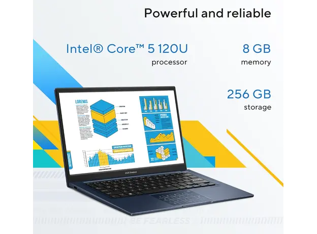 ნოუთბუქი Asus Vivobook | Core™ 5 120U | 8GB | 256GB SSD | 14" FHD | WIN11 | X1404VAP-V14.C58256, 4 image