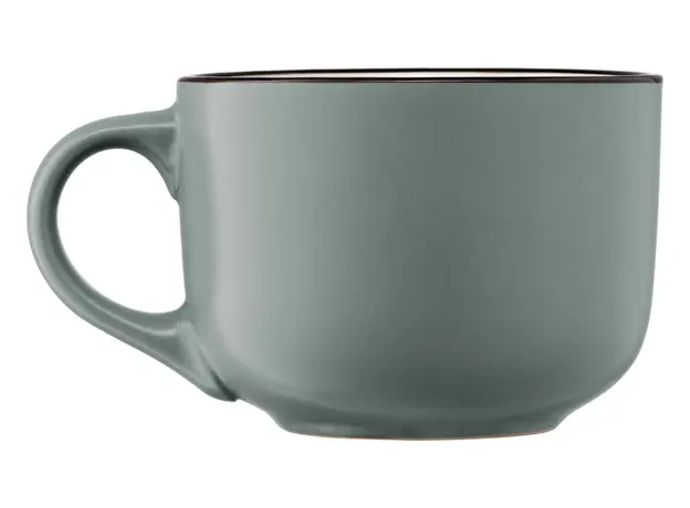 კერამიკის ჭიქა Ardesto Mug Way of life, 550ml,  ceramics, blue, 4 image