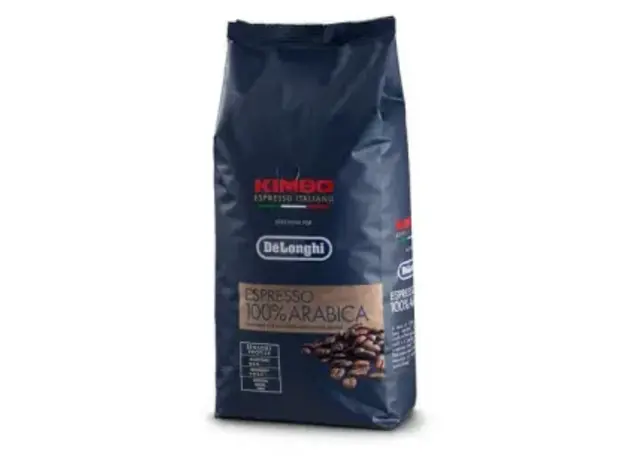 ყავის მარცვლები DeLonghi SET DLSC613 KIMBO-DL ARABICA 1KG BEANS