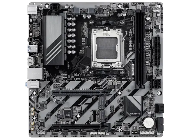 დედა დაფა GIGABYTE B840M D2H sAM5 B840 2xDDR5 M.2 HDMI mATX, 2 image