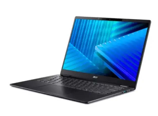 ნოუთბუქი Acer Notebook TravelMate TMP614-73 14" 2.8K OLED, Intel U5-125H, 16GB, F512GB, UMA, Win11P, black, 3 image