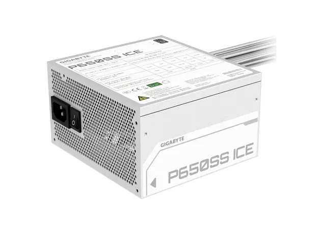 კვების ბლოკი GIGABYTE PSU GP-P650SS ICE 650W white, 4 image