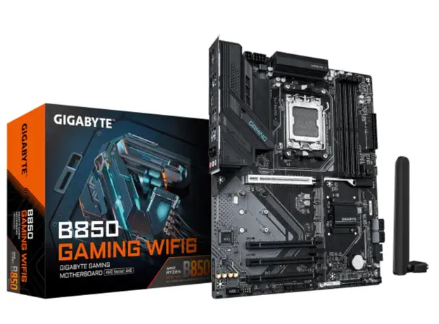 დედა დაფა GIGABYTE Motherboard B850 GAMING WF6 sAM5 B850 4xDDR5 M.2 Wi-Fi BT HDMI DP ATX