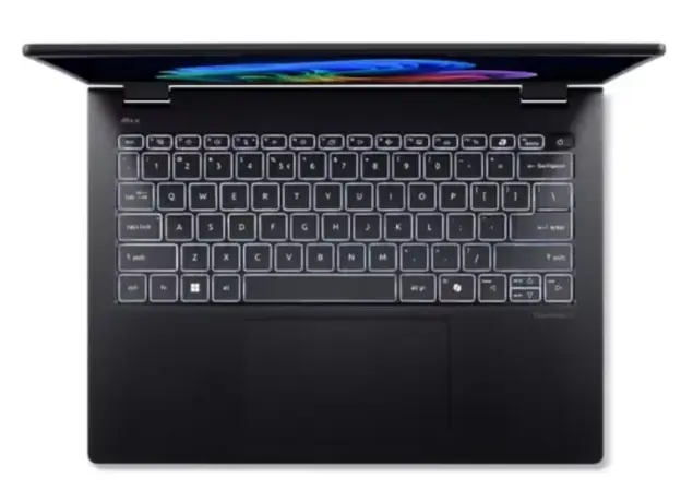 ნოუთბუქი Acer Notebook TravelMate TMP614-73 14" 2.8K OLED, Intel U5-125H, 16GB, F512GB, UMA, Win11P, black, 4 image