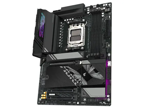 დედა დაფა GIGABYTE Motherobard X870E A ELITE WIFI7 sAM5 X870 4xDDR5 M.2 HDMI Typc-C ATX, 3 image