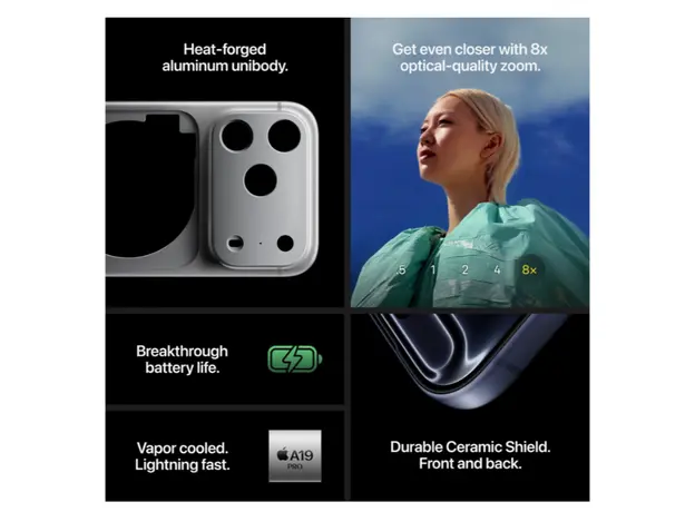 მობილური ტელეფონი Apple IPhone 17 Pro 256GB Silver,Model A3523, 8 image