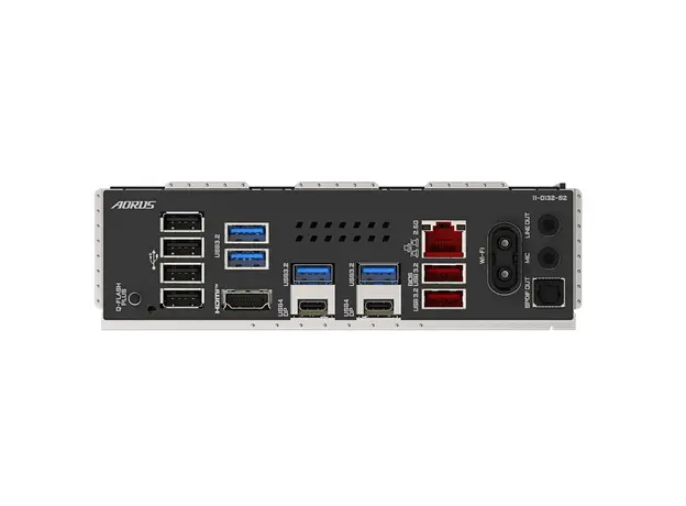 დედა დაფა GIGABYTE Motherobard X870E A ELITE WIFI7 sAM5 X870 4xDDR5 M.2 HDMI Typc-C ATX, 5 image