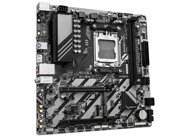 დედა დაფა GIGABYTE B840M D2H sAM5 B840 2xDDR5 M.2 HDMI mATX, 3 image