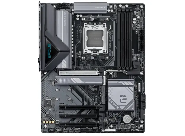 დედა დაფა GIGABYTE Motherboard B850 EAGLE WIFI6E sAM5 B850 4xDDR5 M.2 Wi-Fi BT HDMI DP ATX