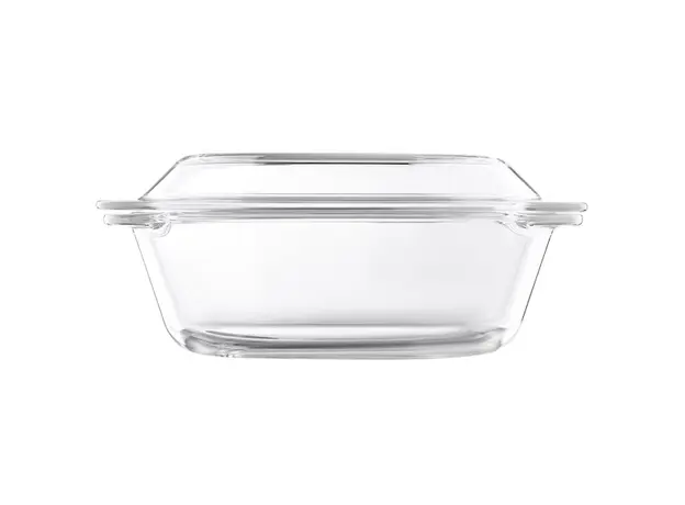 საცხობი ჭურჭელი Ardesto AR2415BG 1.5L Baking Dish With Lid Black Mars Round