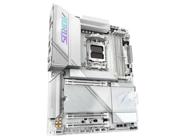 დედა დაფა GIGABYTE Motherboard X870E AORUS PRO ICE sAM5 X870 4xDDR5 M.2 HDMI Wi-Fi BT ATX, 3 image