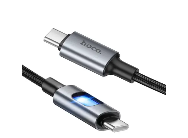 კაბელი Hoco U144 typec to type-c 60w BIack/59604, 2 image