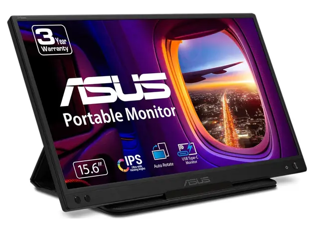 Asus MB166C ZenScreen Monitor, 15.6", Portable Monitor