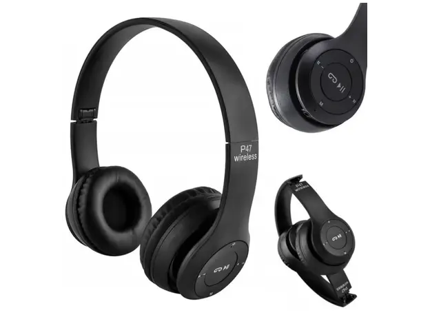 ყურსასმენი Hoco P47 black, 5 image