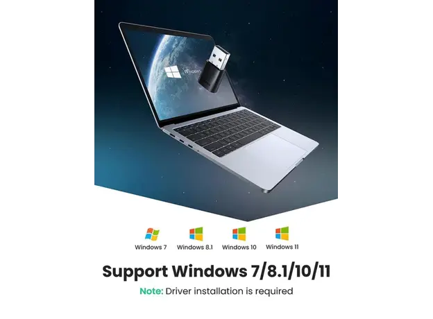 ადაპტერი Ugreen USB Bluetooth 5.0 Adapter CM390/80889, 3 image