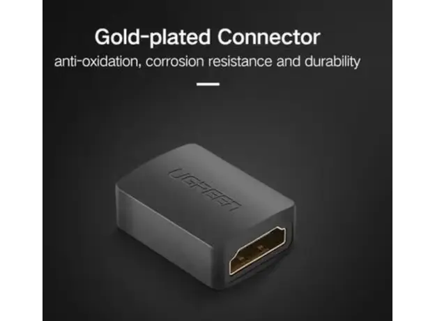 გადამყვანი Ugreen HDMI Female to Female Adapter Black/20107, 4 image
