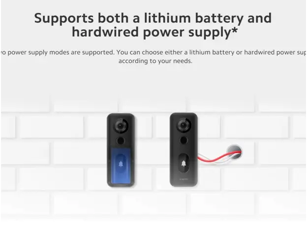 ჭკვიანი ვიდეო ზარი Xiaomi Smart Doorbell 3S, 3 image