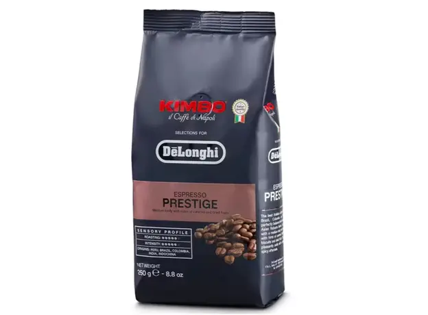 ყავის მარცვლები DeLonghi COFFEE DLSC614 KIMBO-DL PRESTIGE250GR BEANS