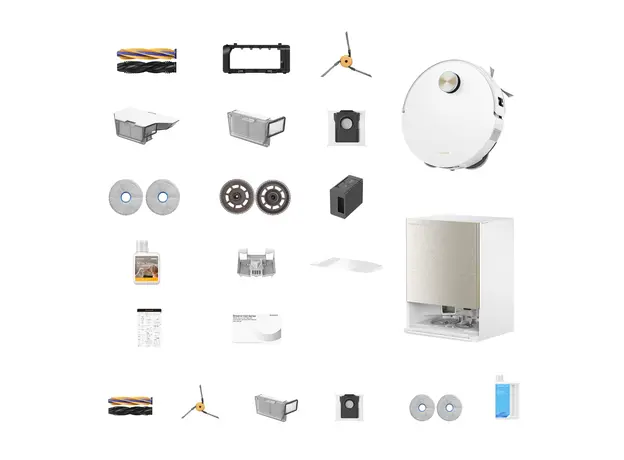 Robot vacuum Dreame Robot Vacuum X60 Ultra Complete White (RLX87DE), 5 image