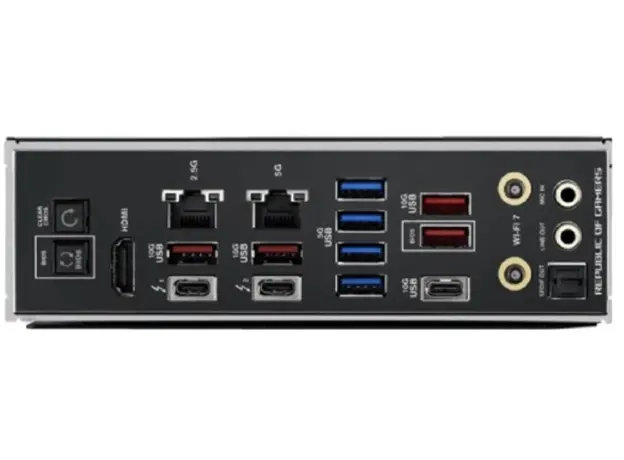 დედა დაფა ASUS Motherboard ROG MAXIMUS Z890 HERO s1851 Z890 4xDDR5 M.2 Thunderbolt HDMI Wi-Fi BT ATX, 5 image