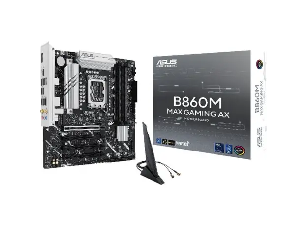 დედა დაფა ASUS Motherboard B860M MAX GAMING AX s1851 B860 4xDDR5 M.2 DP USB Type-C Wi-Fi BT mATX, 5 image