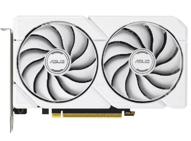 ვიდეო დაფა ASUS Radeon RX 9060 XT 16GB GDDR6 OC DUAL-RX9060XT-16G-WHITE, 2 image