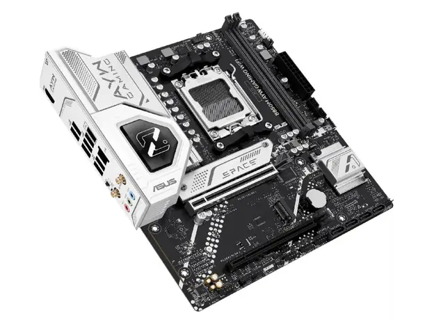 დედა დაფა ASUS Motherboard B850M AYW GAMING WIFI sAM5 B850 2xDDR5 M.2 HDMI Wi-Fi BT mATX, 4 image