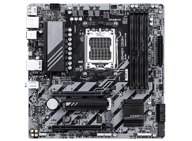 დედა დაფა GIGABYTE Motherboard B840M DS3H sAM5 B840 4xDDR5 M.2 HDMI DP mATX, 3 image