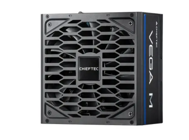 კვების ბლოკი CHIEFTEC PSU Vega M (1000W), >90%, 80+ Gold, 135mm FDB, 1xMB 24pin(20+4), 2xCPU 8pin(4+4), 3xMolex, 6xSATA, 4xPCIe 8pin(6+2), 1xPCIe GEN5 16pin, Fully Modular